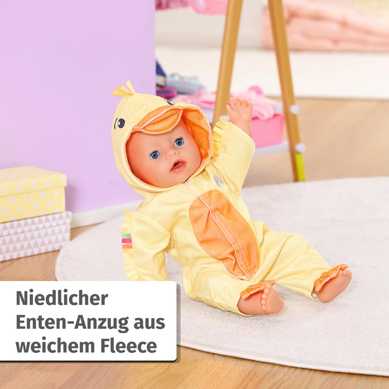 BABY born Zapf Creation 835852 Duck Suit for 43 cm