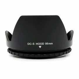 LingoFoto Lens Hood,Universal 86mm Screw Mount Flower-Shaped