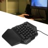 One Handed Gaming Keyboard RGB Backlight 35 Keys Ergonomic Portable