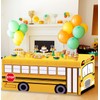 MUNILAIL 6 Ft School Bus Table Cloth Welcome Back to
