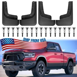 XUKEY For Ford Ranger 2024 -2025 4X Splash Guard Mudguard Mud Flap Mud Guards Fenders