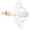 Float Ball Valve Plastic Water Float Valve 1/2 Inch Mini