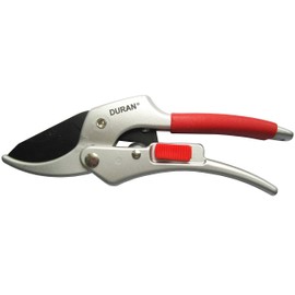 DURAN - Rolling Cut Roller Secateurs Set - Replacement Blade and Spring - Gardener Scissors with Carry Bag - PP Plastic Anvil Protection - Mounting Accessories