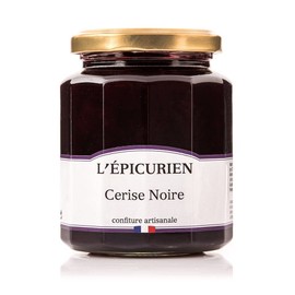 L'Epicurien, Artisanale Cerise Noire, L'Epicurien, L'Epicurien, L'Epicurien, La Méridienne, 320g Black Cherry Jam with 55% Fruit Content