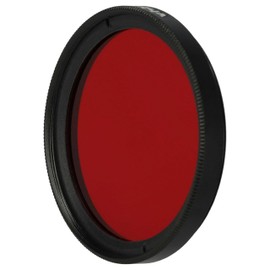 vhbw Universal Colour Filter for Camera Lenses with 40.5 mm Filter Thread Red Filter