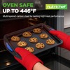 NutriChef 3-Piece Nonstick Cookie Sheets for Baking – Carbon Steel