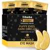 Tibobo 24k Gold Collagen Eye Gel Patches,48pcs/box Eye Mask for