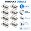 3D Printer Glass Bed Clips for Ender 3 and CR-10