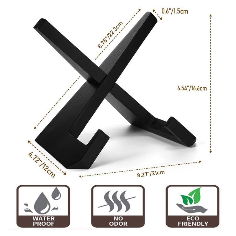 Cookbook Stand for Kitchen, Recipe Book Holder for Kitchen Counter,