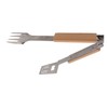 Grill Spatula Fork Tongs Durable Stainless Steel Food Tongs Multifunctional