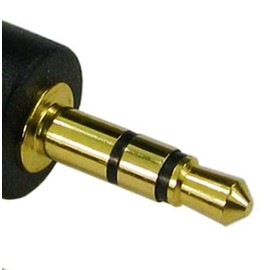 World of Data 0.5m 3.5mm Male Stereo JACK TO JACK Audio Cable 0.5m Lead BLACK colour