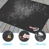 Fireproof Fireplace Mat, 100 x 80 cm, Fireproof Mat, Fireproof