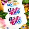Custom Hand Made God Is Love Sticker | John 4:16