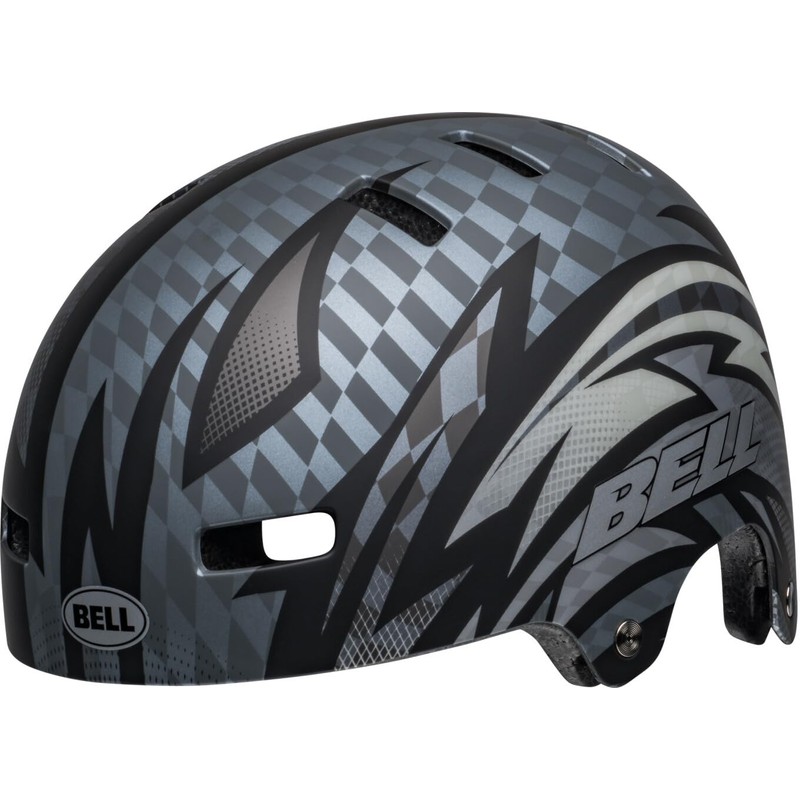 Bell Local Matte Black/Grey Psycho L