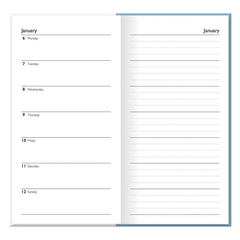 Peter Rabbit 2025 Slim Weekly View Diary