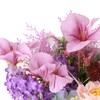 Lavender Basket Wreath for Front Door Artificial Spring Summer Wreath