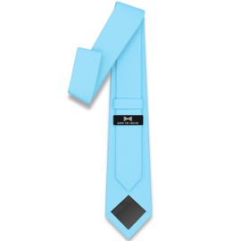 Pajarita Gabardine Matt para hombre, color liso, diseño clásico, por Bow Tie Hosue, 16 azul cielo, Standard - 2.75" wide