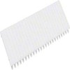 Hager S35S blind strips, pure white, RAL9010, length 219 mm,