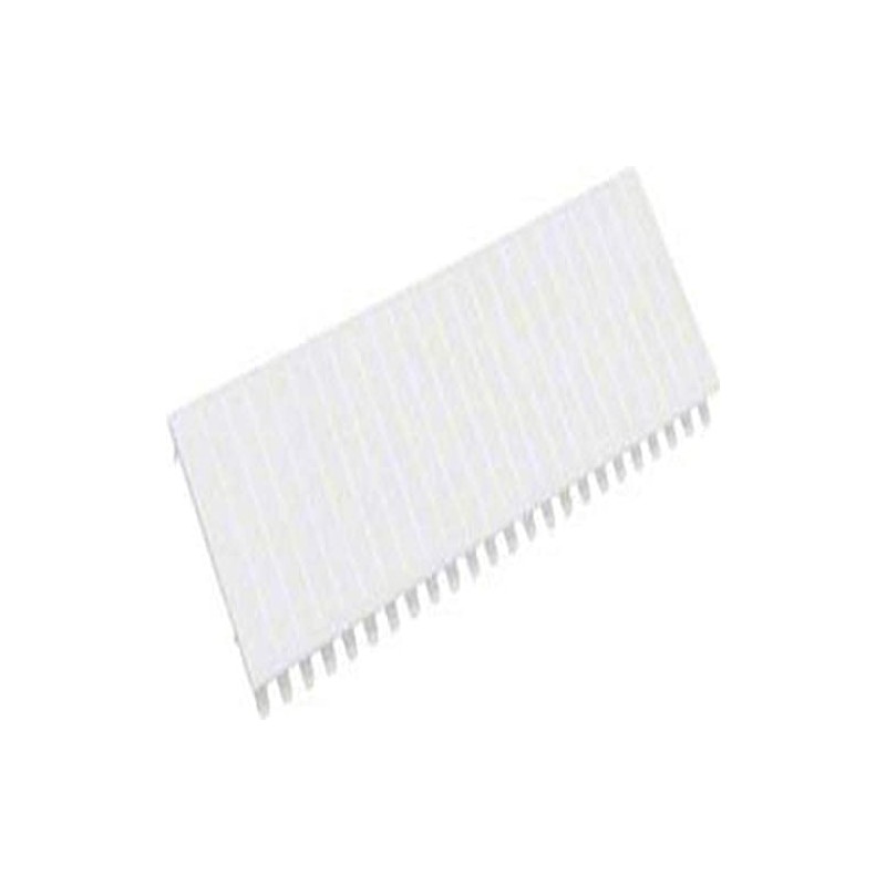 Hager S35S blind strips, pure white, RAL9010, length 219 mm,