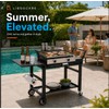 Grill Cart for Blackstone 22 Inch Griddle, 31" Tall Foldable