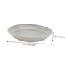 BESPORTBLE Flower Pots Pot Planter Shelf Plastic Flowerpot Tray Flowerpot