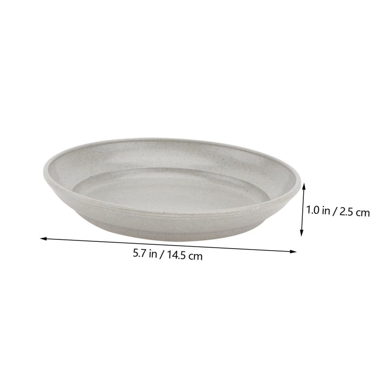 BESPORTBLE Flower Pots Pot Planter Shelf Plastic Flowerpot Tray Flowerpot
