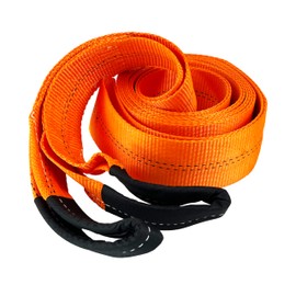 HFS(R) Tree Saver, Winch Strap, Tow Strap 30,000 Pound Capacity (Orange, 3X20FT)