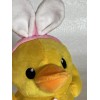 Way To Celebrate 9" Duck With Bunny Ears Plush Stuffed