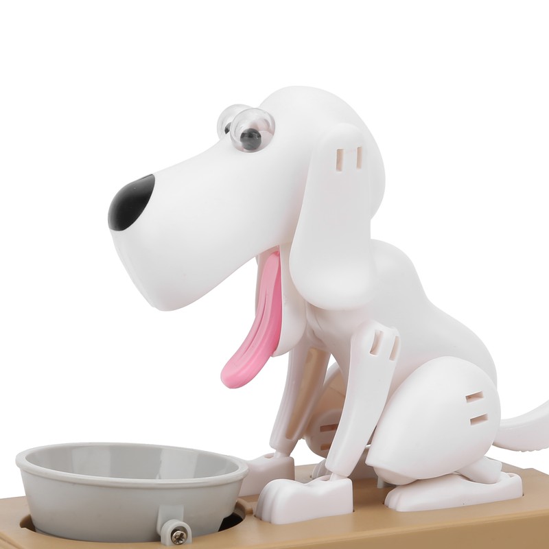 Saving Pot Electronic Money Box Robotic Dog Coin Bank Automatic