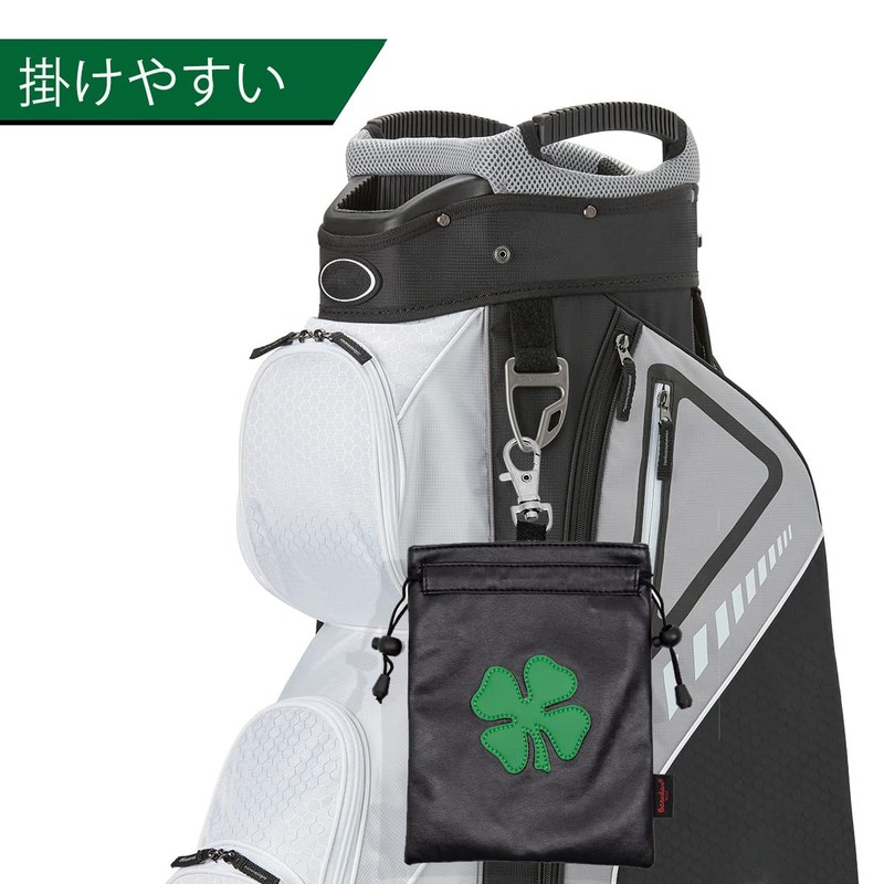 Golf Pouch Golf Ball Tennis Ball Storage PU Bag Ball