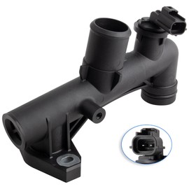 BOXI 902-031 Engine Coolant Water Outlet with Sensor Fits for Ford Escape Fusion Taurus for Lincoln Zephyr for Mercury Mariner Milan Sable V6 3.0L / Replaces 2M2Z8548CC AJ511517Z