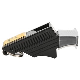 Akozon Whistles, 40 Sonik, Best Referee Whistle, 40 Whistle, Basketball, Sports Training, Referee Whistle, Camping, Survival, Emergency, Lifesaving (Black Gold)
