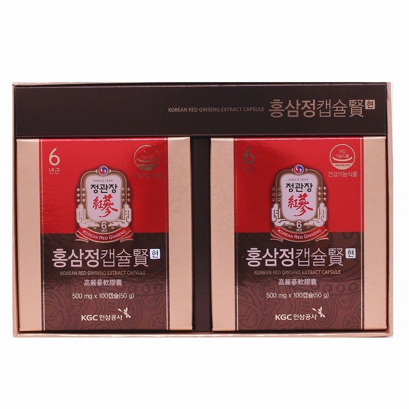 Jeonggwanjang CheongKwanJang Red Ginseng Extract Capsules 500mg x 100 Capsules