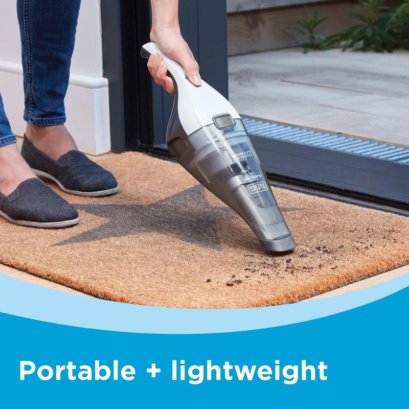 BLACK+DECKER dustbuster Cordless Handheld Vacuum, Portable Car Vacuum Cordless Rechargeable,