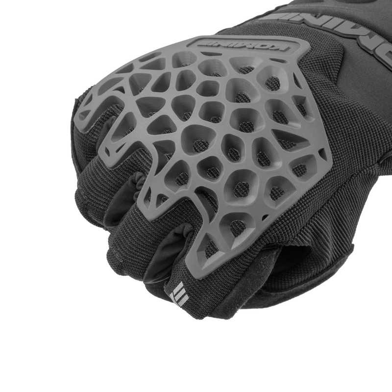 Komine 2025 Model 06-269 GK-269 Adventure Mesh Motorcycle Gloves, Black,