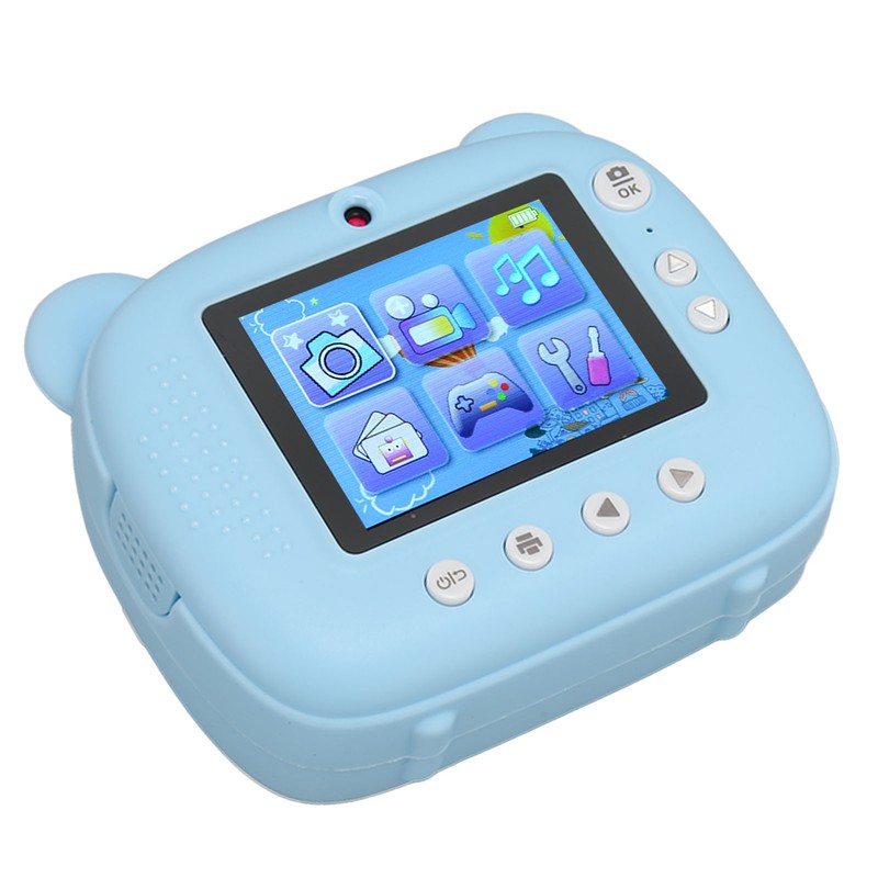 Instant Camera 2.4in IPS Screen Dual 24MP Camera USB Charge