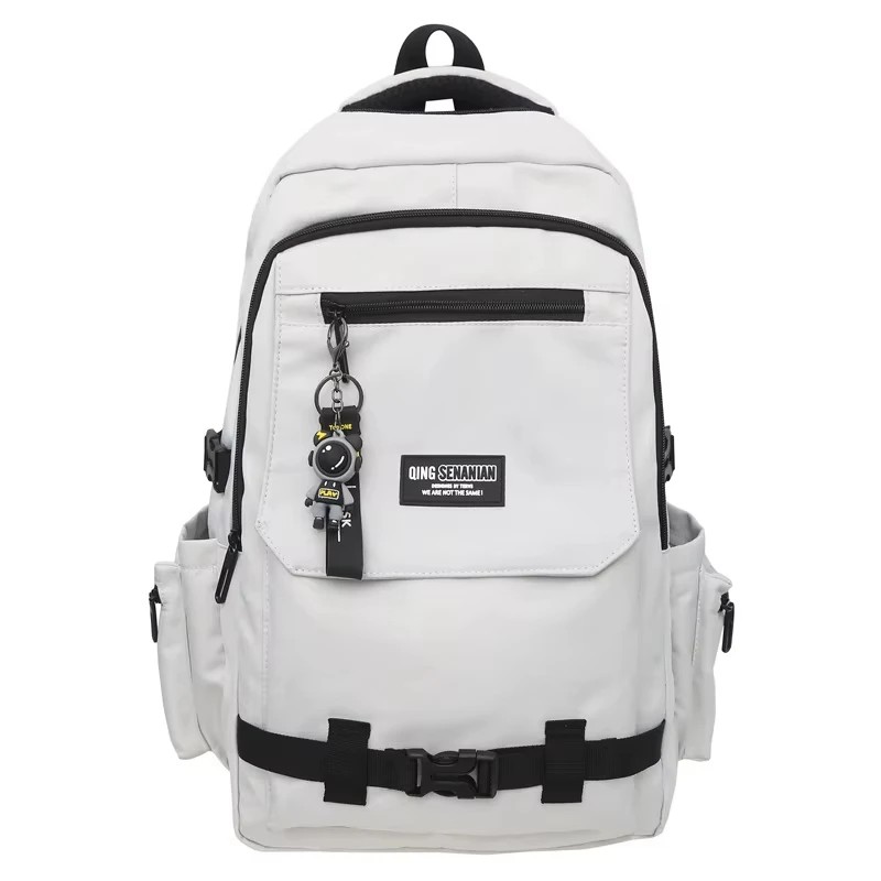 2026Japanese-Style Large Capacity Waterproof Polyester Backpack Zipper Trendy High School