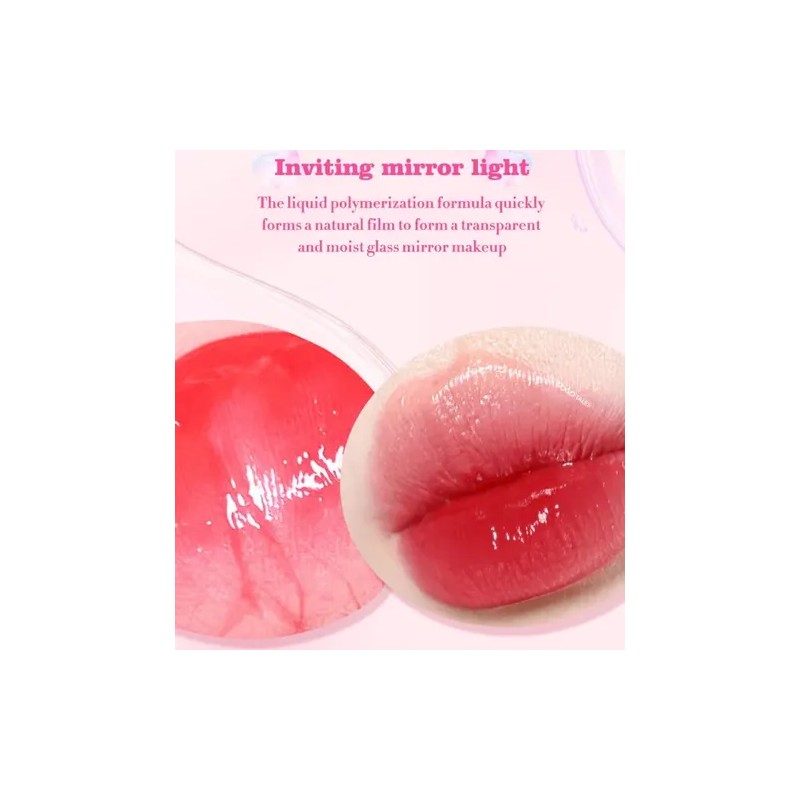 Set De Cuidado Labial Hidratante Glossy Liquid Lip Oil Gloss