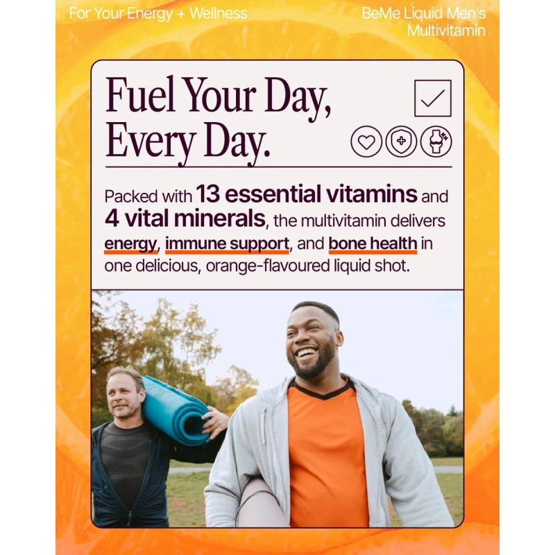 Beme Multivitaminas Líquidas Hombres 30 Sobres