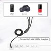 Mini USB Splitter Cable,3 in 1 USB A 2.0 Male