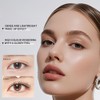 Black Mascara with Small Brush for Lower/Fine Lashes, Thicker, No