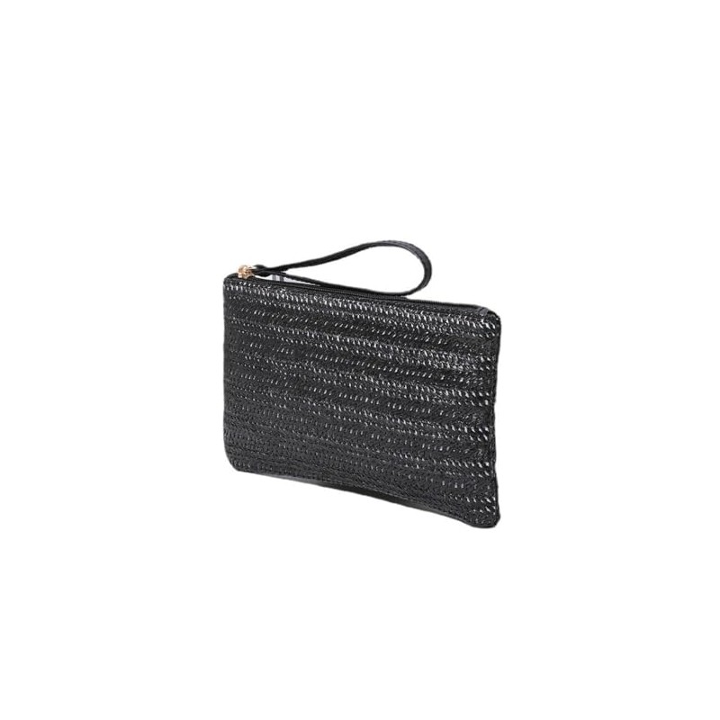 Leadigol Women Straw Clutch Purse Handbag, Bohemian Summer Beach Straw