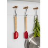 KitchenAid 2pc Mini Birchwood Spatulas Set - Empire Red