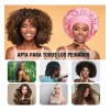 6pzs Curly Ondas En Cabello Rizos Sin Calor Tubogorro Satin