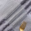 RKAAS HOME Super Soft Decorative Luxurious Diamante Crushed Ice Velvet