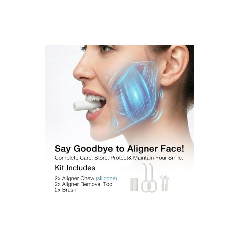 2 Pack Retainer Case, Compatible with Invisalign, Slim Aligner Case