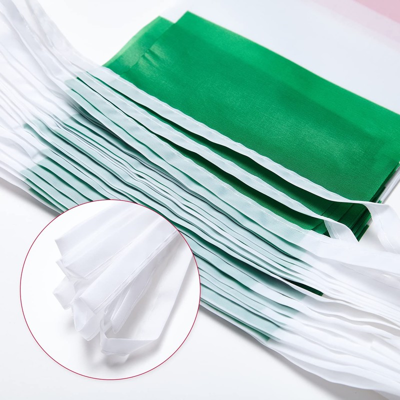 WXTWK Italy Flags Italian Small Mini Pennant String Banner Flag