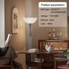 Glass Lamp Shade Replacement for Torchiere Floor Lamps，Lamp Shade for