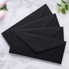 50 Pack #10 Business Envelopes, Black 4.13 x 9.49'' Envelopes