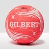 Gilbert Boys Pulse Match Net Ball - Pink/White, Size 5